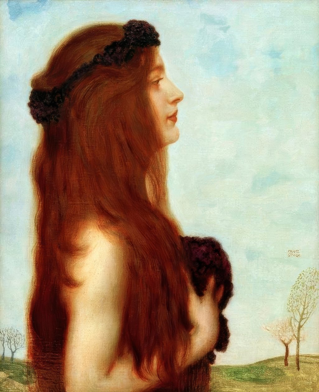 Frühling tekijältä Franz von Stuck