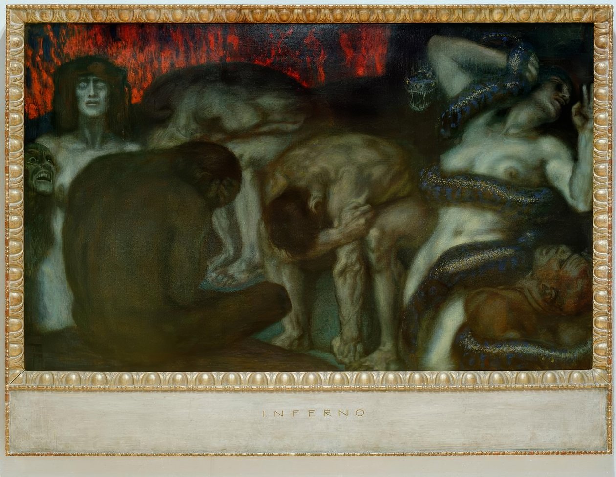 Inferno tekijältä Franz von Stuck