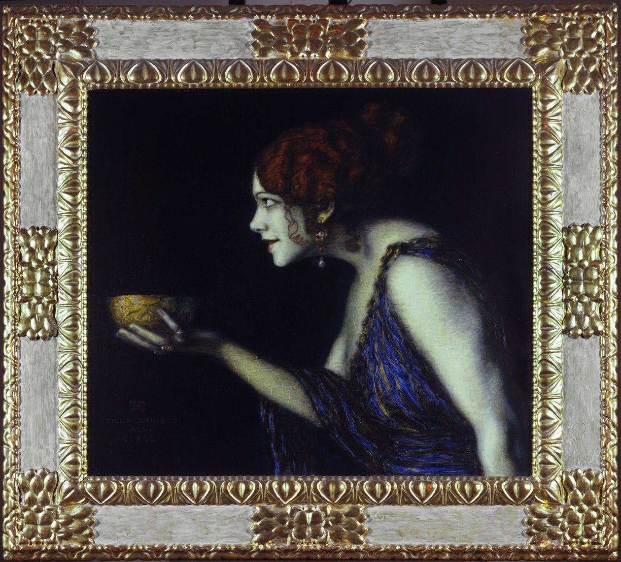 Tilla Durieux Circe-roolissa tekijältä Franz von Stuck
