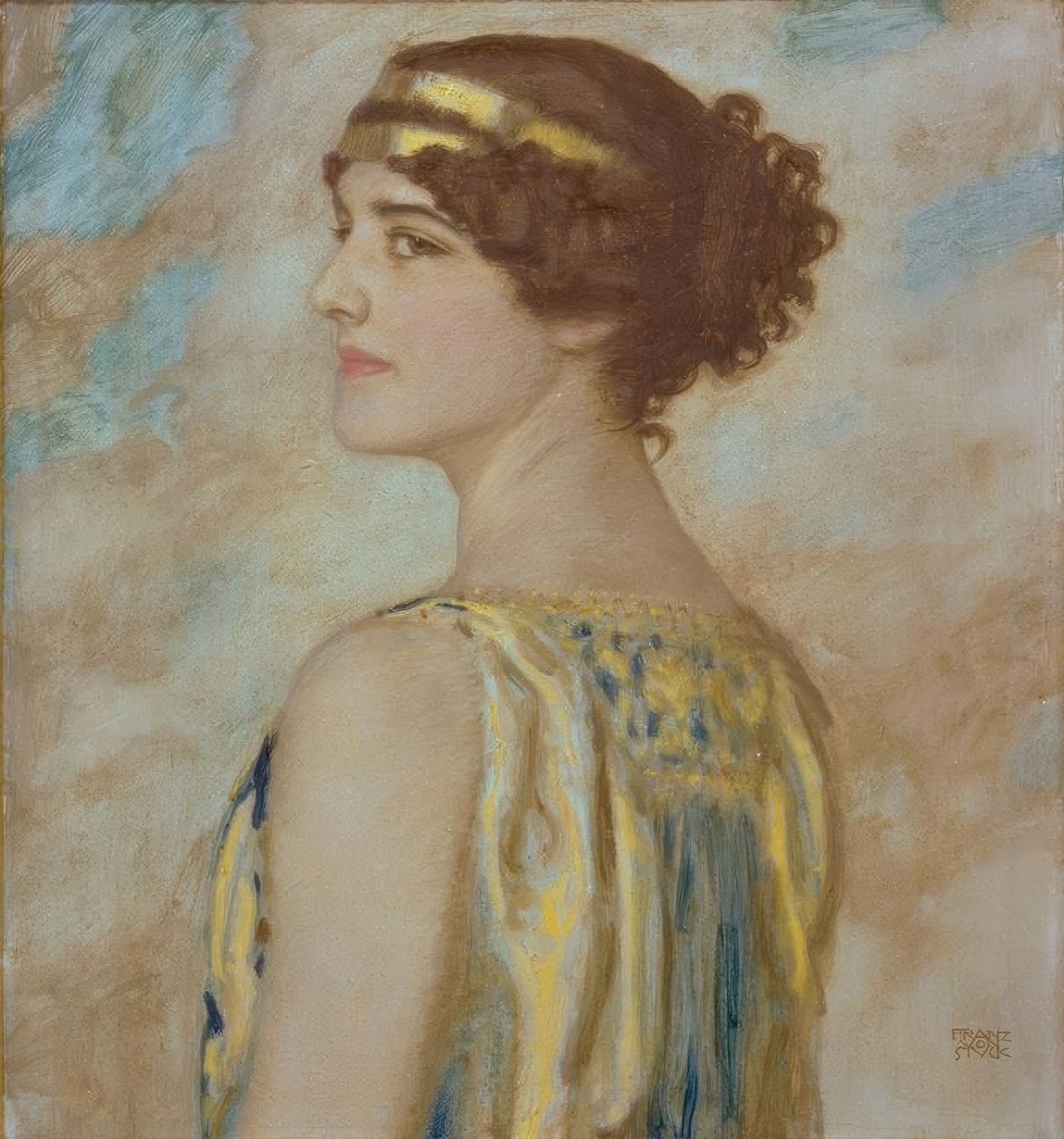 Tochter Mary ja Griechin tekijältä Franz von Stuck
