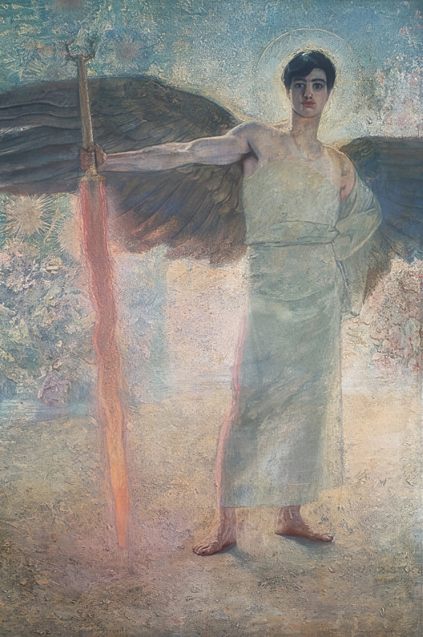 Paratiisin vartija. 1889 tekijältä Franz von Stuck