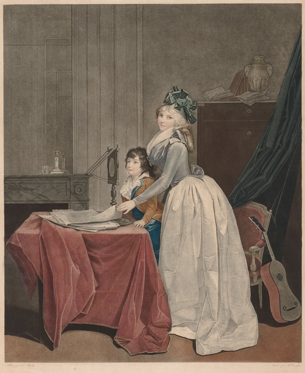 Optinen katseluohjelma, c. 1794. tekijältä Fréderic Cazenave