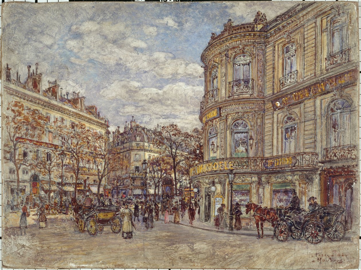 Ranska: Le Pavillon de Hanovre, rue Louis-le-Grand. tekijältä Frederic Anatole Houbron