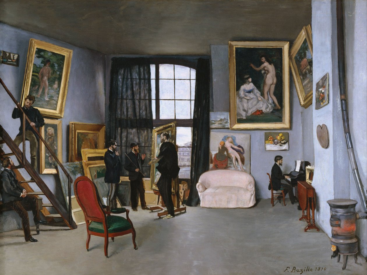 Bazillen studio tekijältä Frédéric Bazille