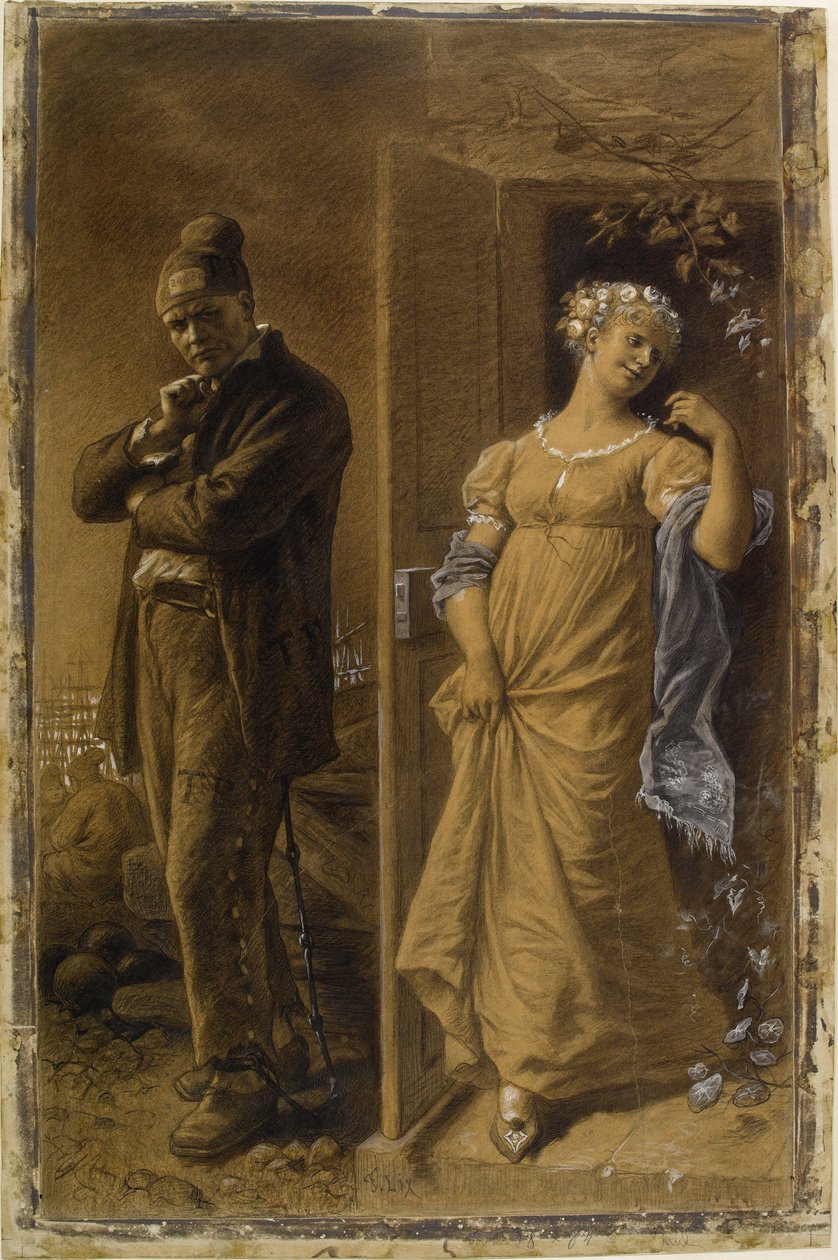 Frédéric Lix - Vanki ja prostituoitu tekijältä Frederic Theodore Lix