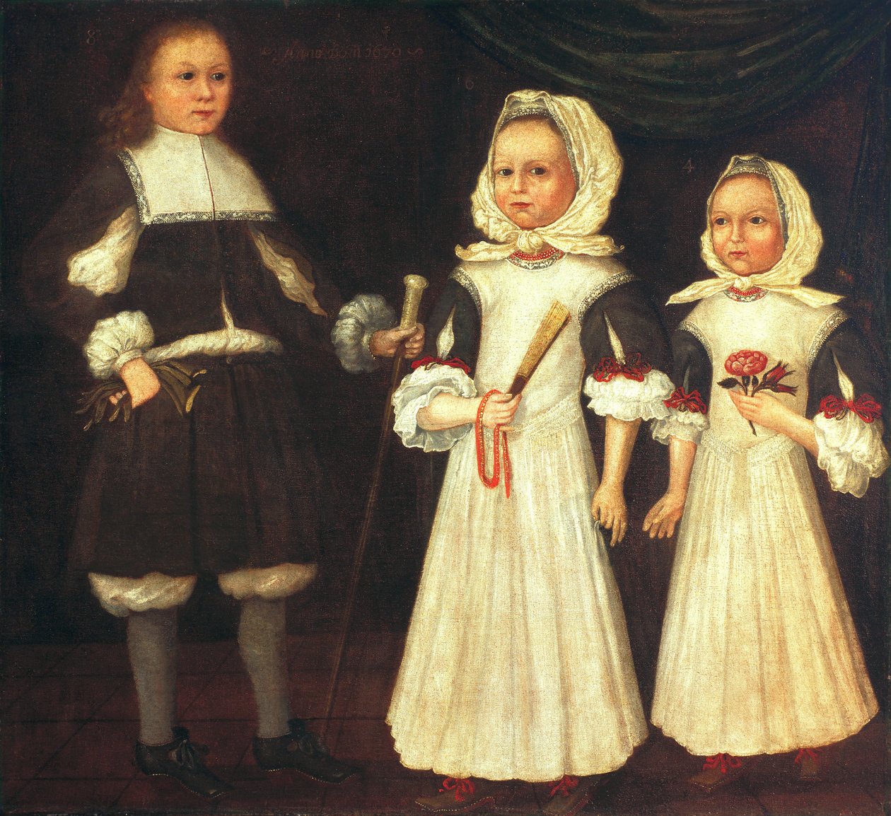 David, Joanna ja Abigail Mason tekijältä Freake Gibbs Painter