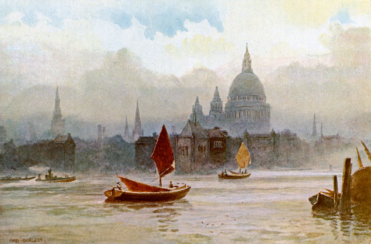 "Thames", 1902-1903 tekijältä Fred Burgess
