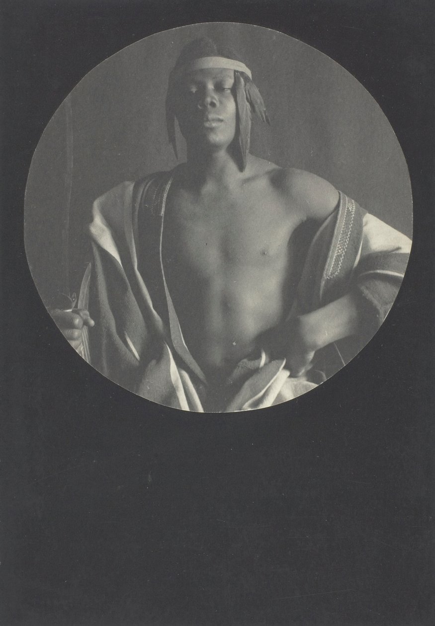 Etiopian monarkki, 1897, painettu n. 1902. tekijältä Fred Holland Day