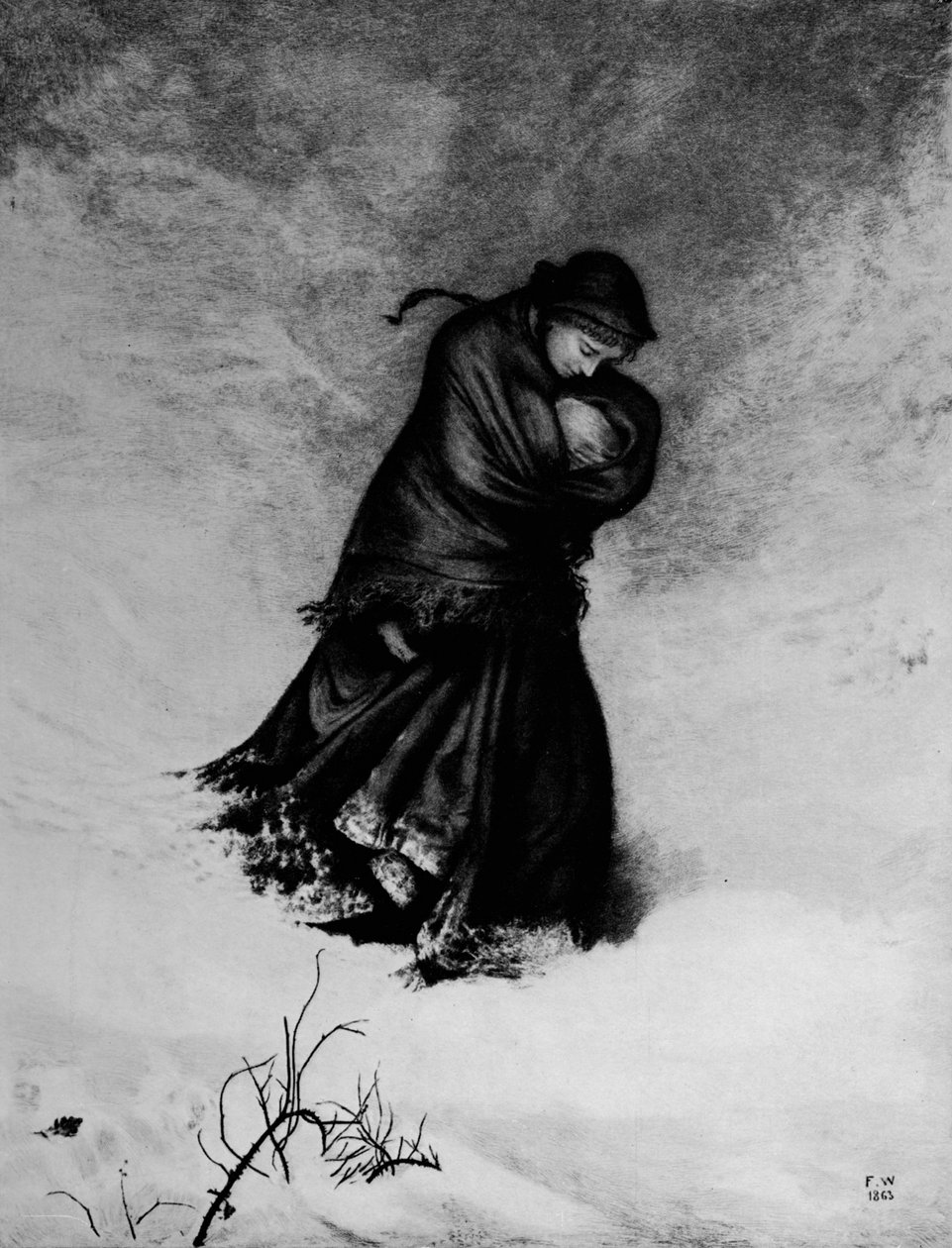 "The Lost Path", 1863, 1912 tekijältä Fred Walker