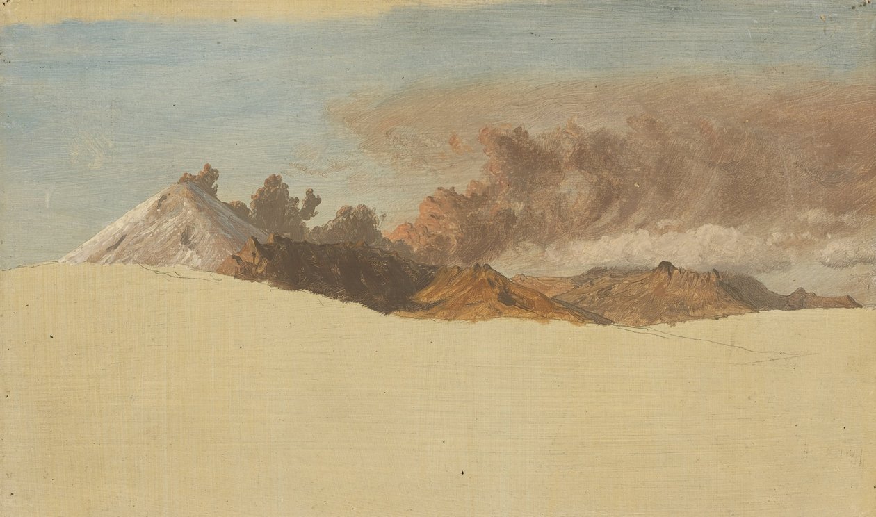 Cotopaxi nähtynä Ambatosta, Ecuadorista tekijältä Frederic Edwin Church