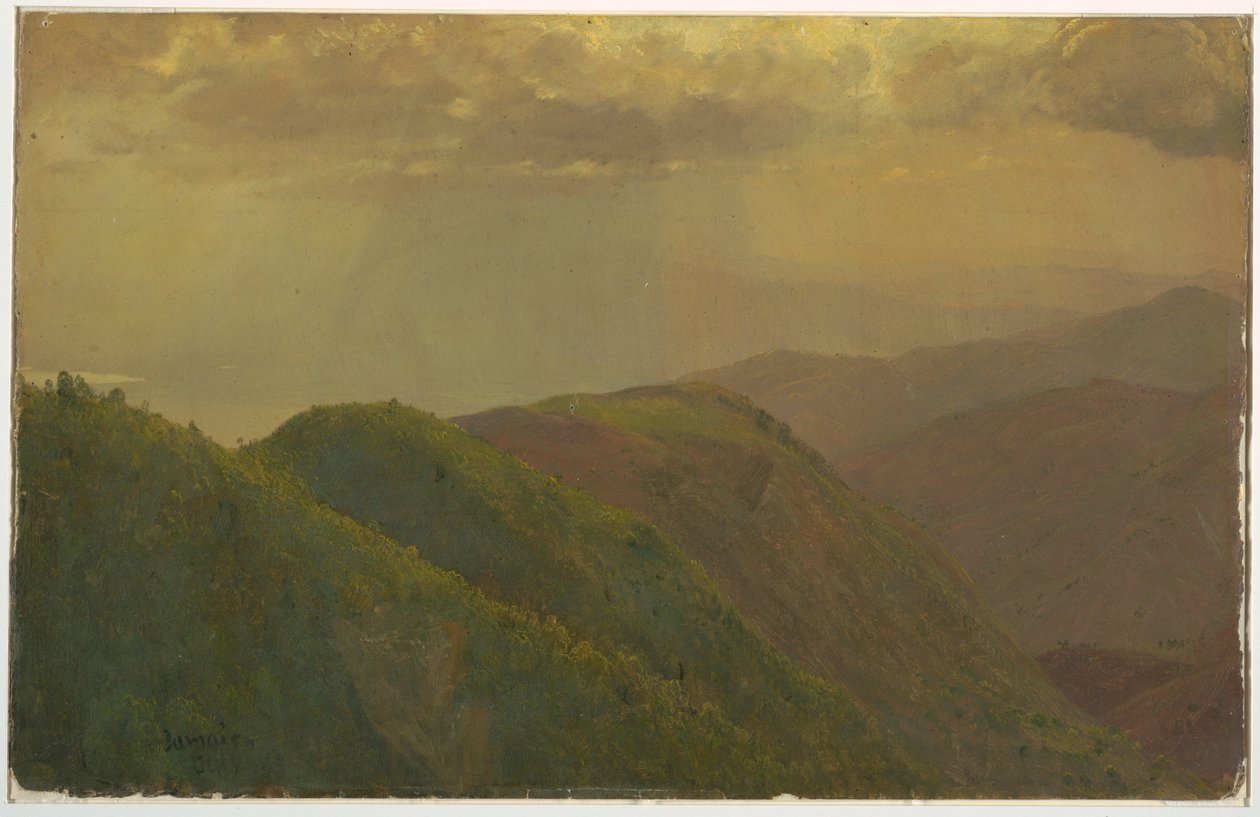 Maisema Jamaikalla, Länsi -Intiassa tekijältä Frederic Edwin Church