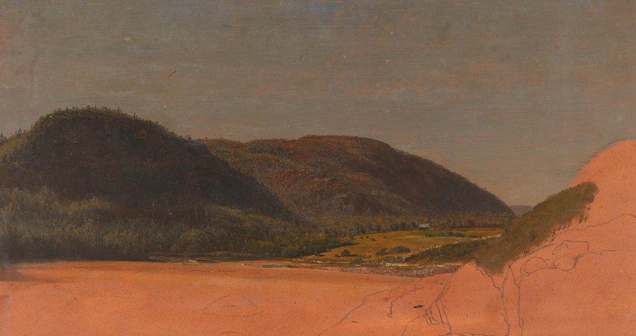 Mt. Desert Island, maisema tekijältä Frederic Edwin Church