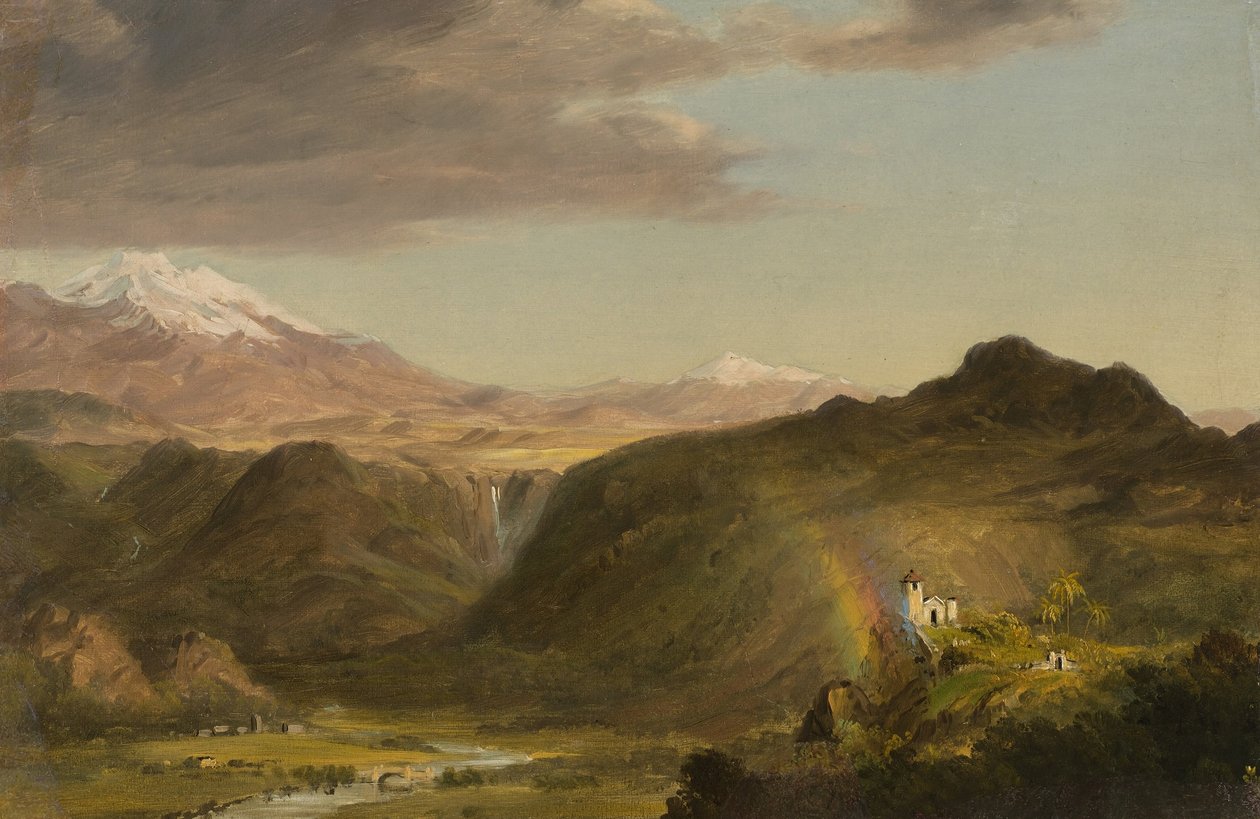Etelä -Amerikan maisema tekijältä Frederic Edwin Church