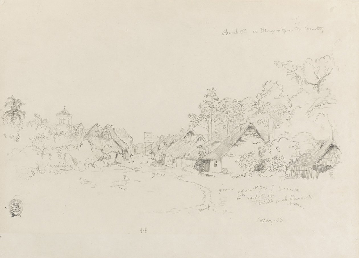 Kadulla Momposissa, Kolumbiassa tekijältä Frederic Edwin Church