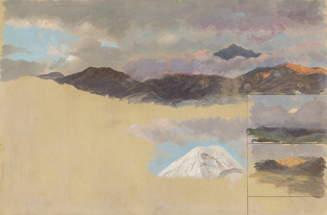 Chimborazo -vuoren tutkimukset, Ecuador tekijältä Frederic Edwin Church