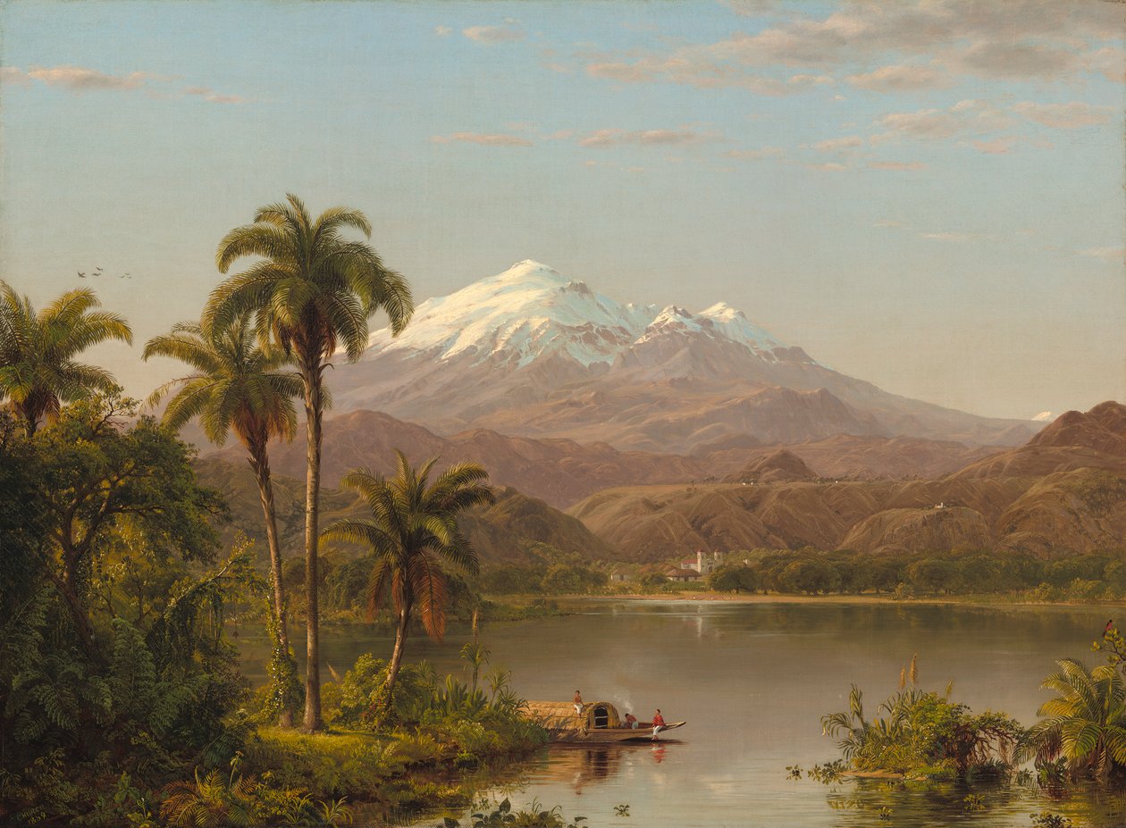 Tamaca Palms, 1854 tekijältä Frederic Edwin Church