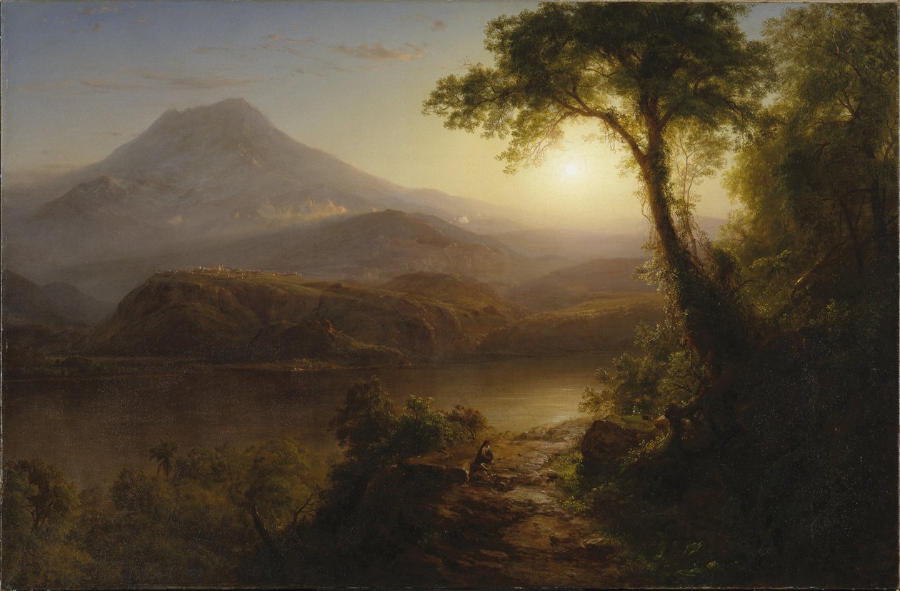 Trooppinen maisema tekijältä Frederic Edwin Church