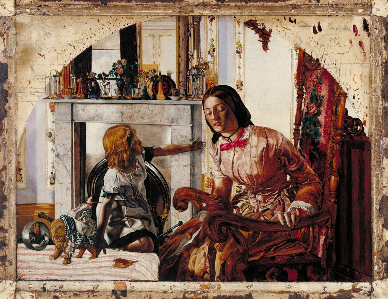 Äiti ja lapsi tekijältä Frederic George Stephens