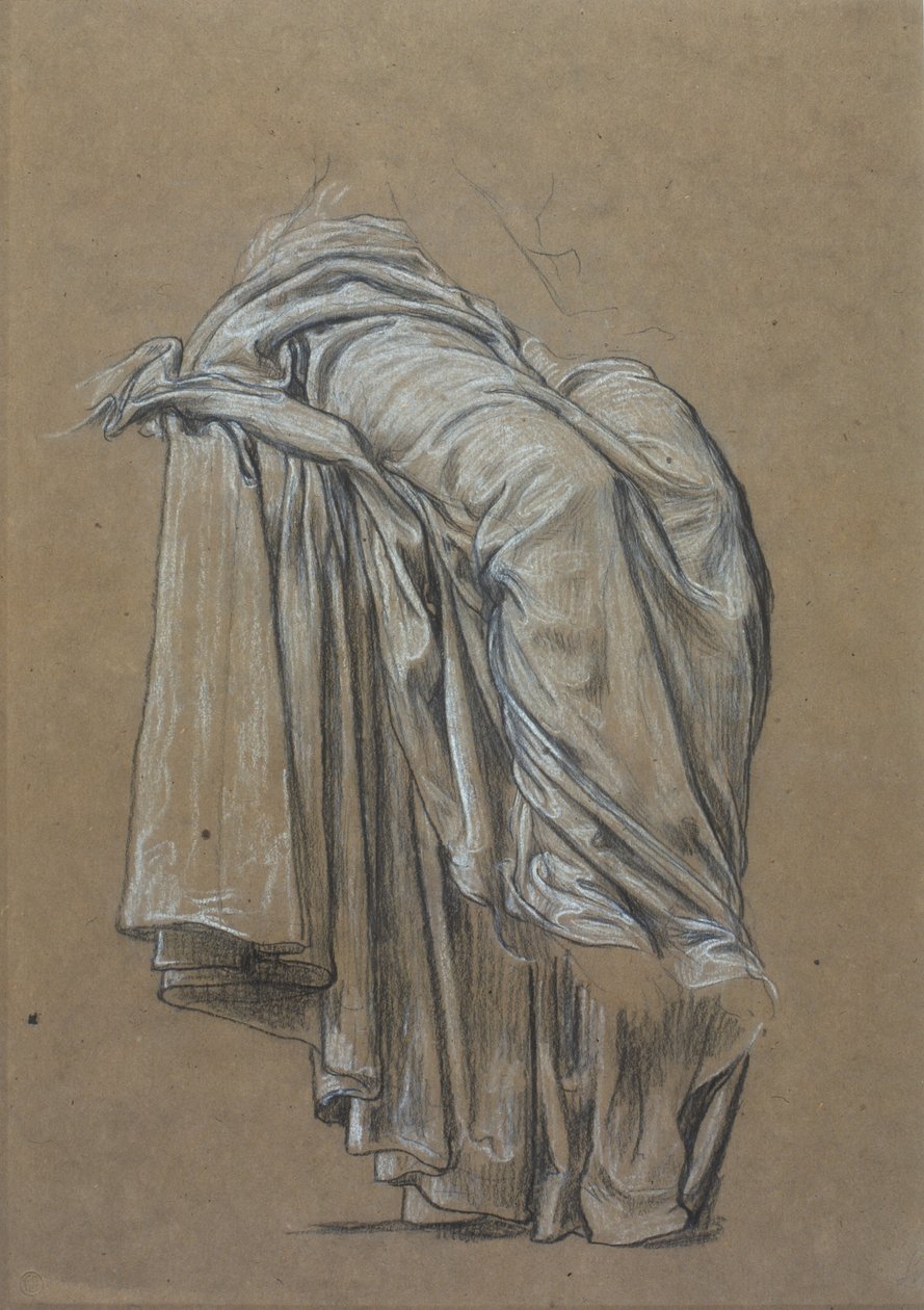Verhojen tutkimus yksinäisyyteen (liitu paperille) tekijältä Frederic Leighton