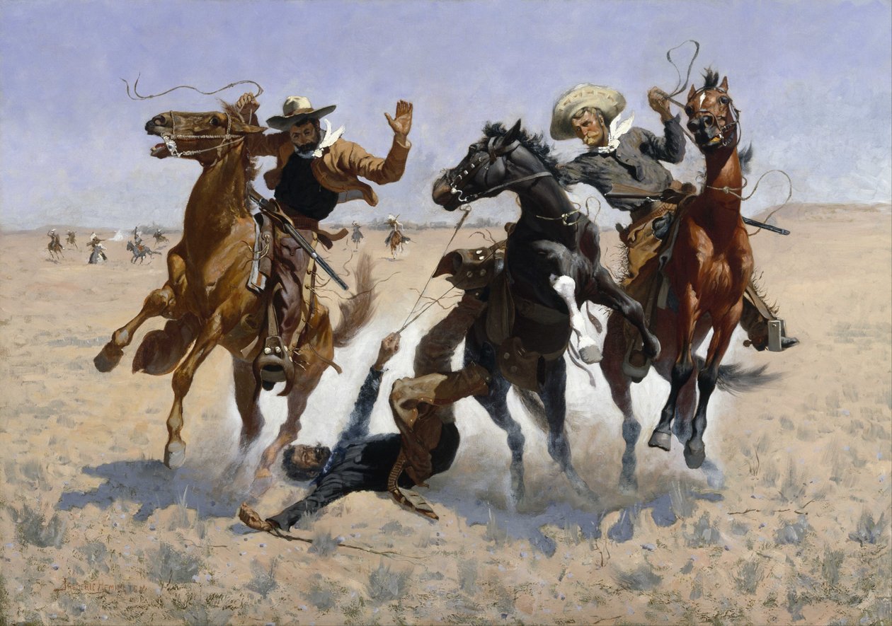 Toverin auttaminen tekijältä Frederic Remington