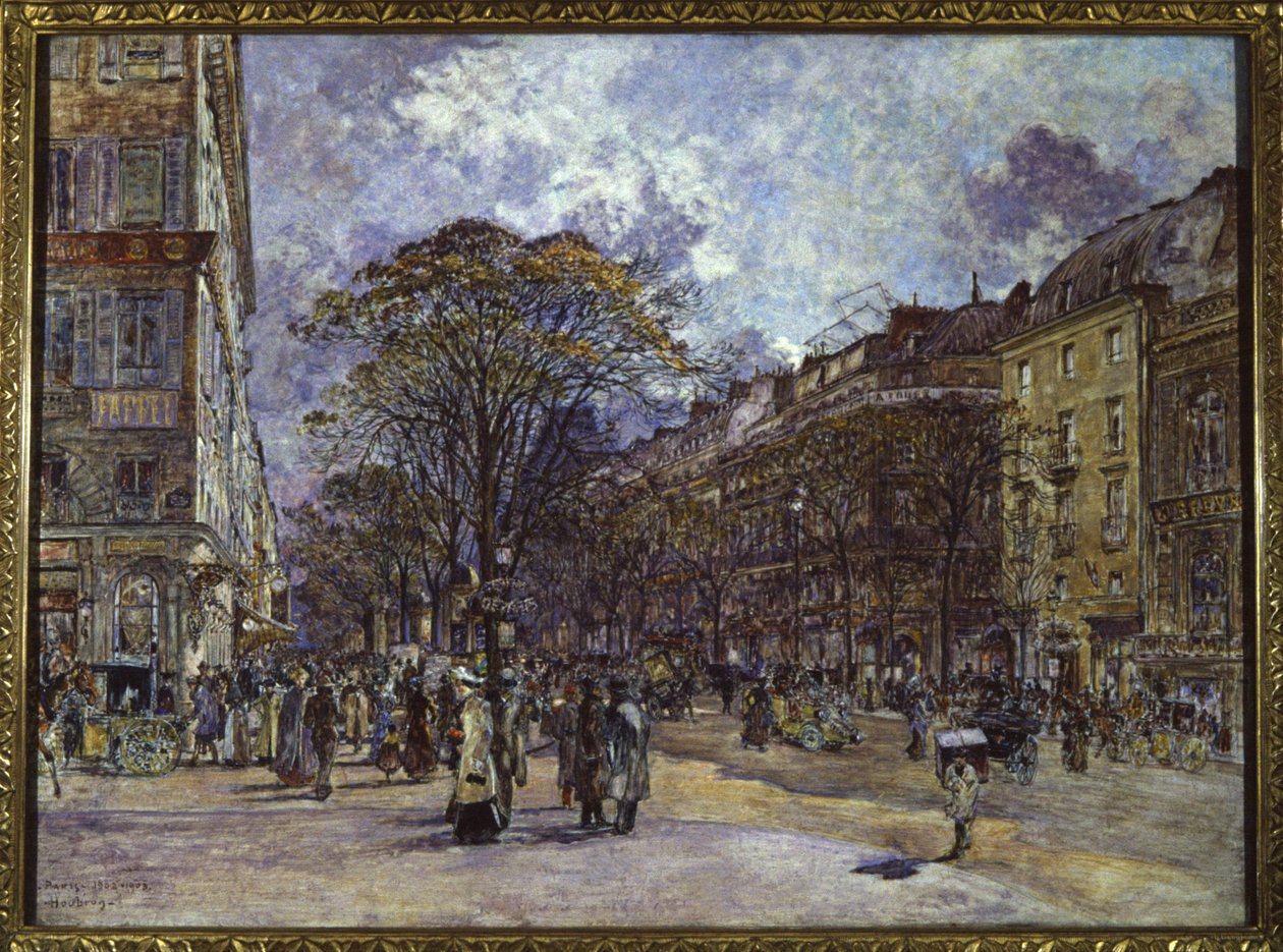 Boulevard des Italians, Pariisi tekijältä Frederic Anatole Houbron