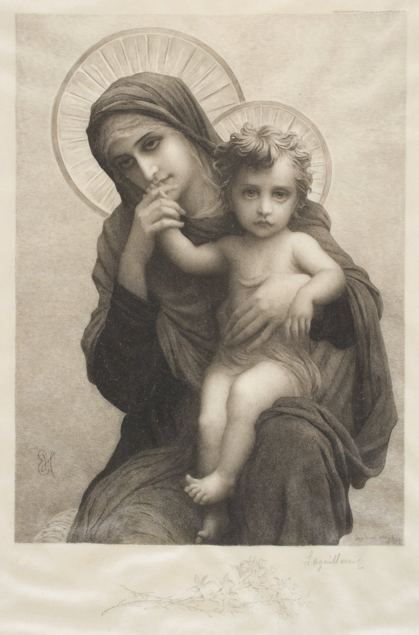 Madonna ja lapsi tekijältä Frederic Auguste Laguillermie