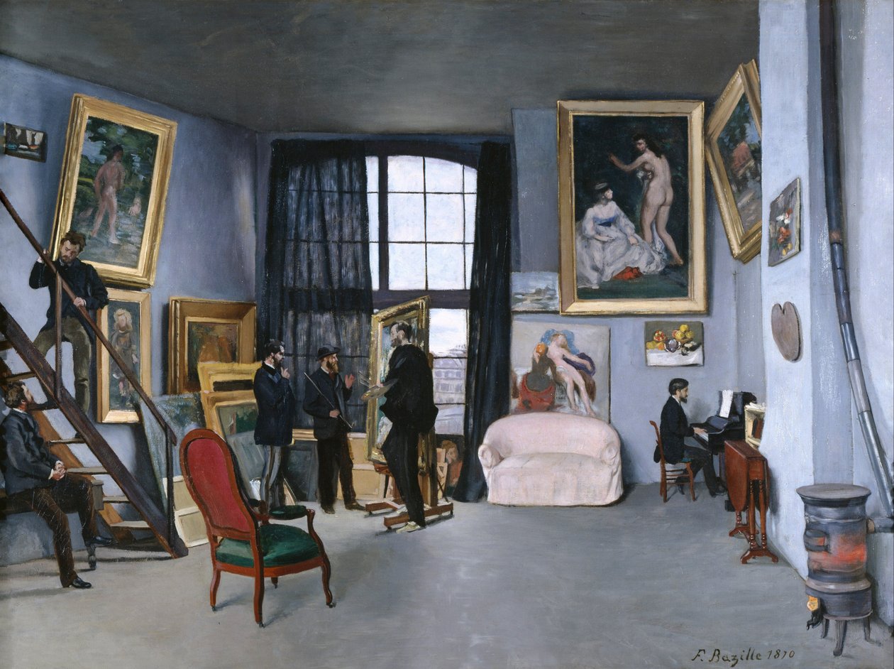 Bazillen studio tekijältä Jean Frederic Bazille