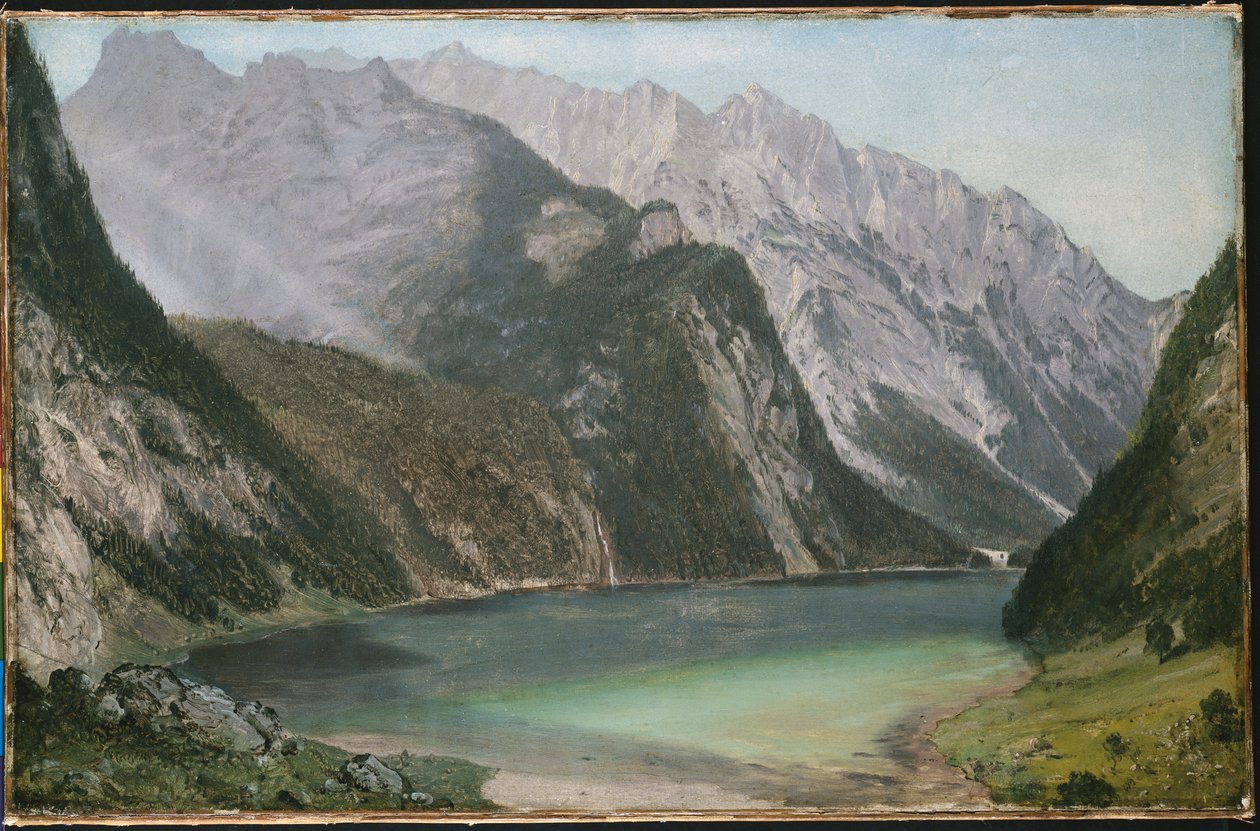 Alppien järvi tekijältä Frederic Edwin Church