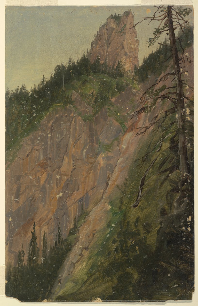 Alppimaisemat, Baijeri tai Sveitsi tekijältä Frederic Edwin Church