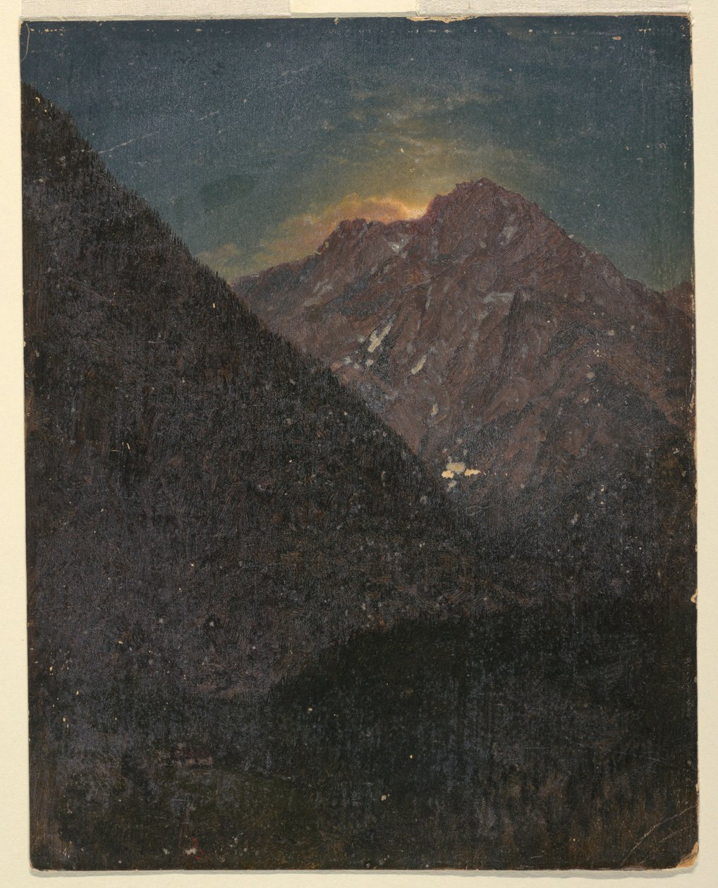 Alppien maisema (Baijeri tai Sveitsi) tekijältä Frederic Edwin Church