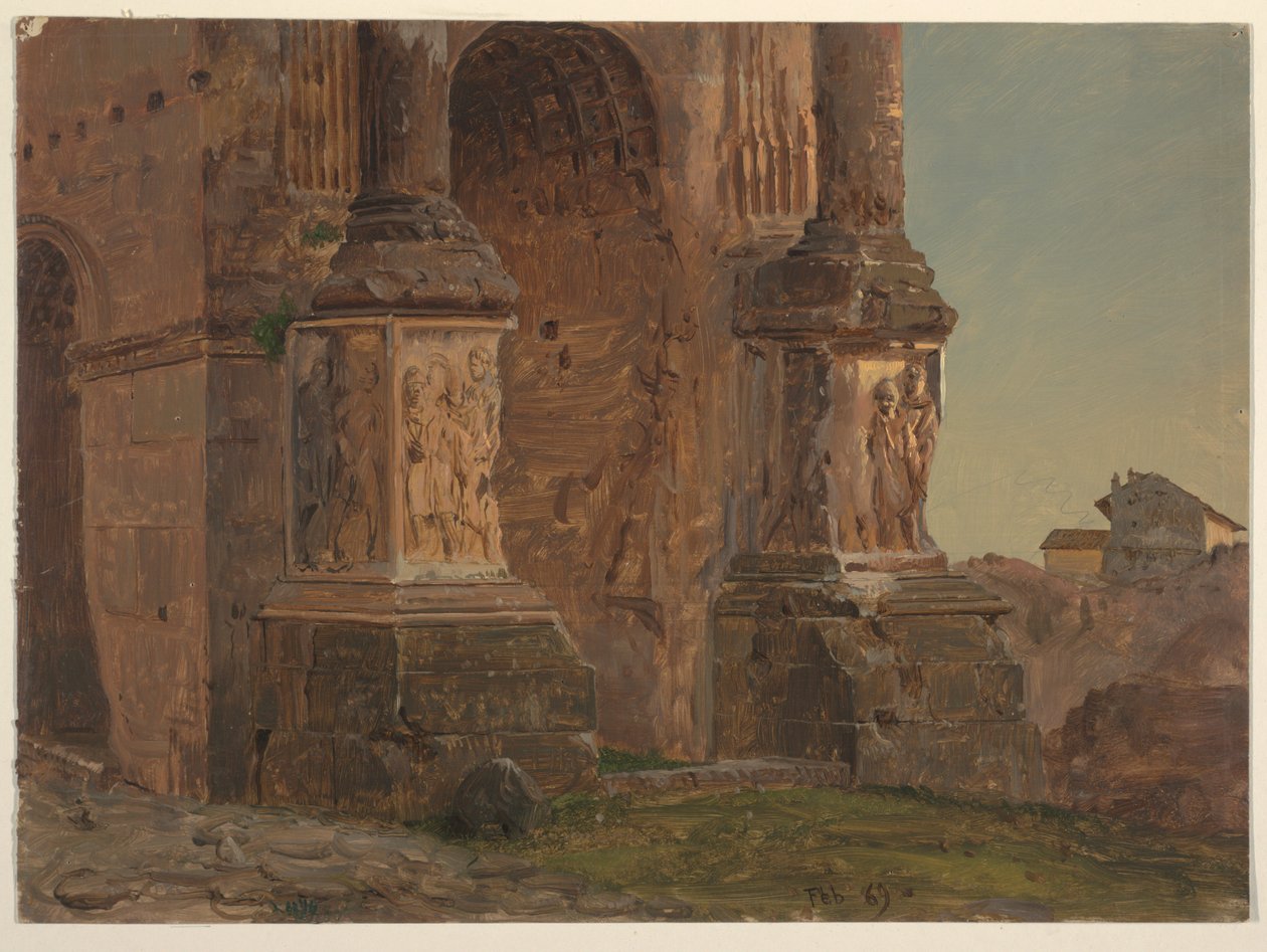 Septimius Severuksen kaari, Rooma tekijältä Frederic Edwin Church