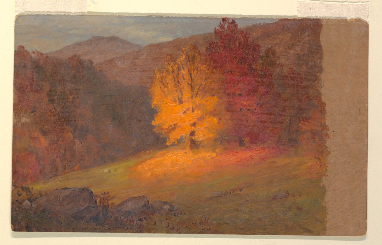 Syksyinen maisema tekijältä Frederic Edwin Church