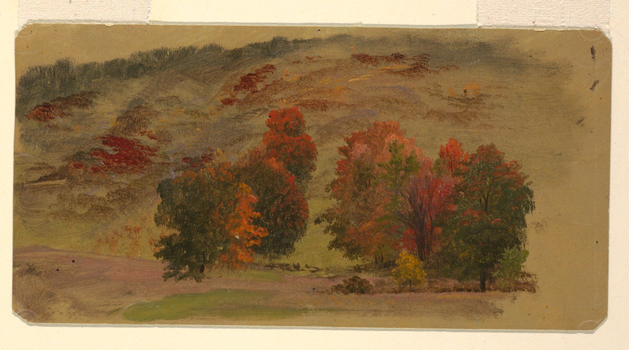 Syksyinen maisema tekijältä Frederic Edwin Church