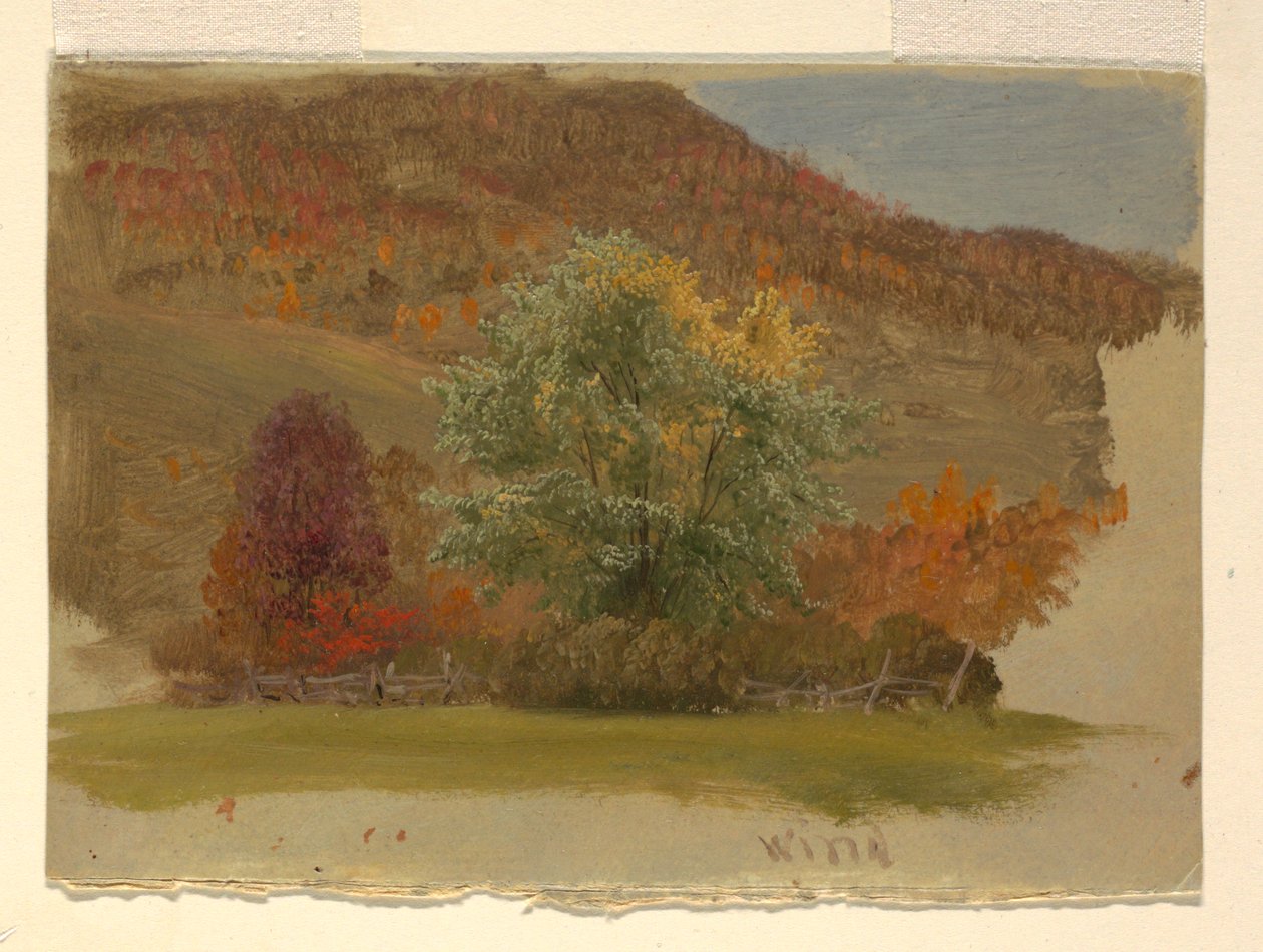 Syksyinen maisema tekijältä Frederic Edwin Church