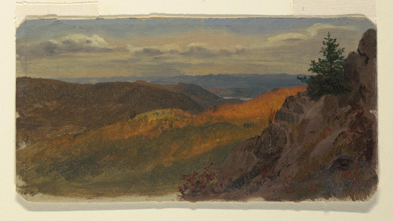 Syksyinen maisema Uudessa Englannissa tekijältä Frederic Edwin Church