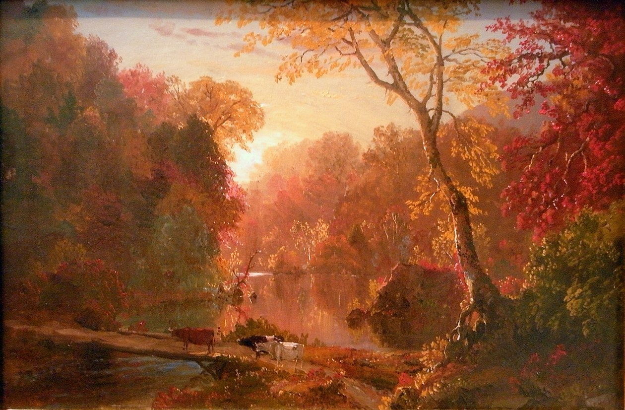 Syksy Pohjois-Amerikassa tekijältä Frederic Edwin Church