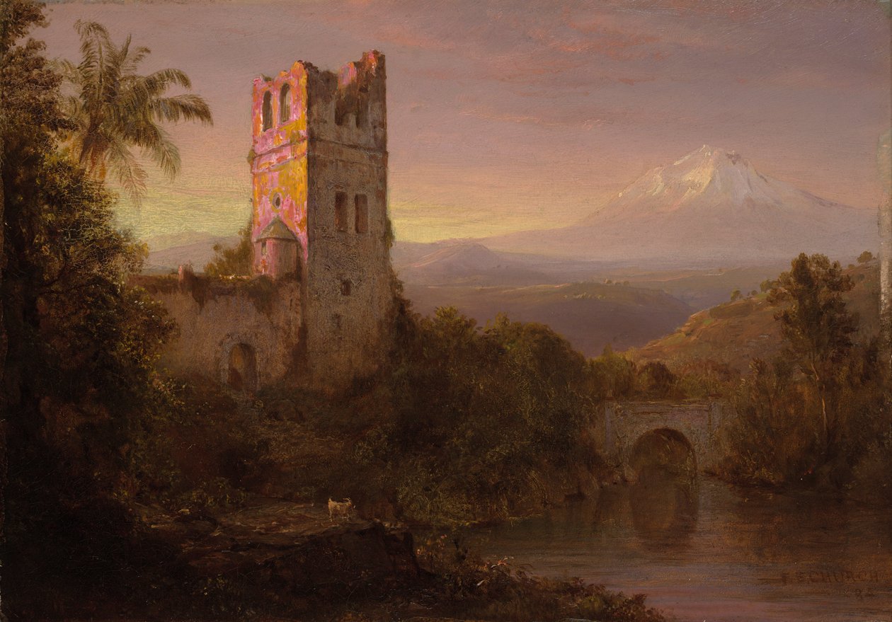 Chimborazon tulivuori tekijältä Frederic Edwin Church