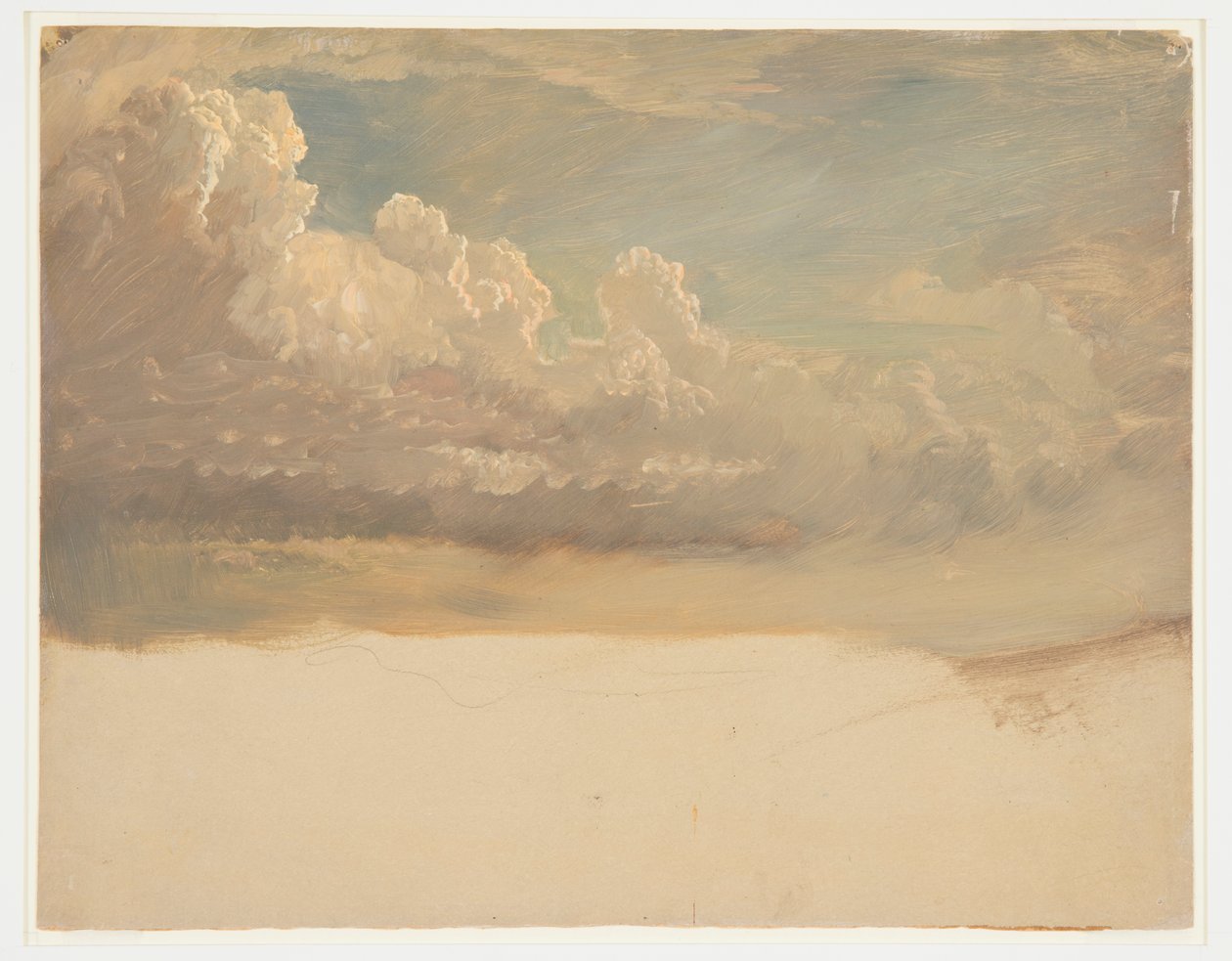 Pilvitutkimus tekijältä Frederic Edwin Church