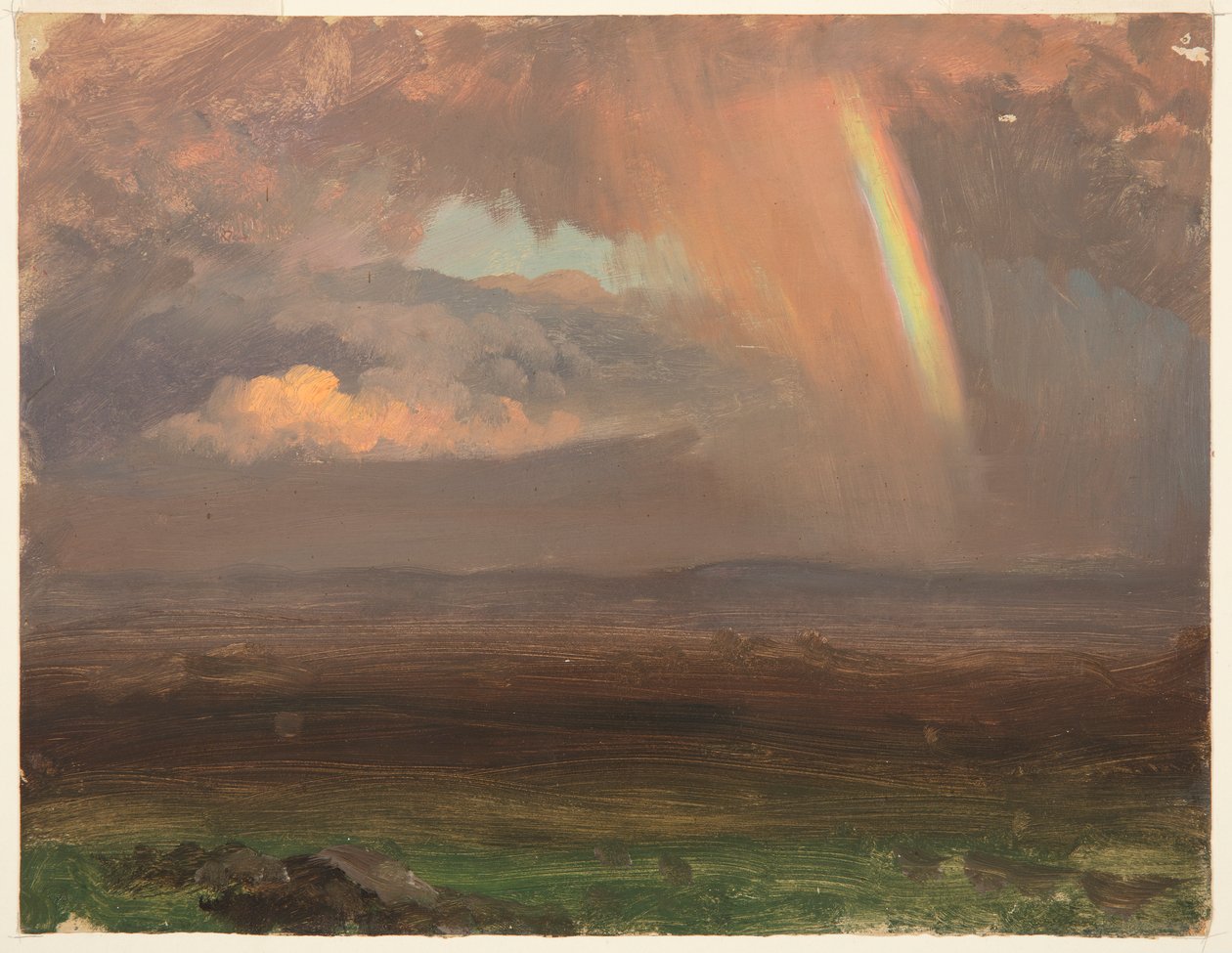 Pilvet ja sateenkaari, Jamaika tekijältä Frederic Edwin Church