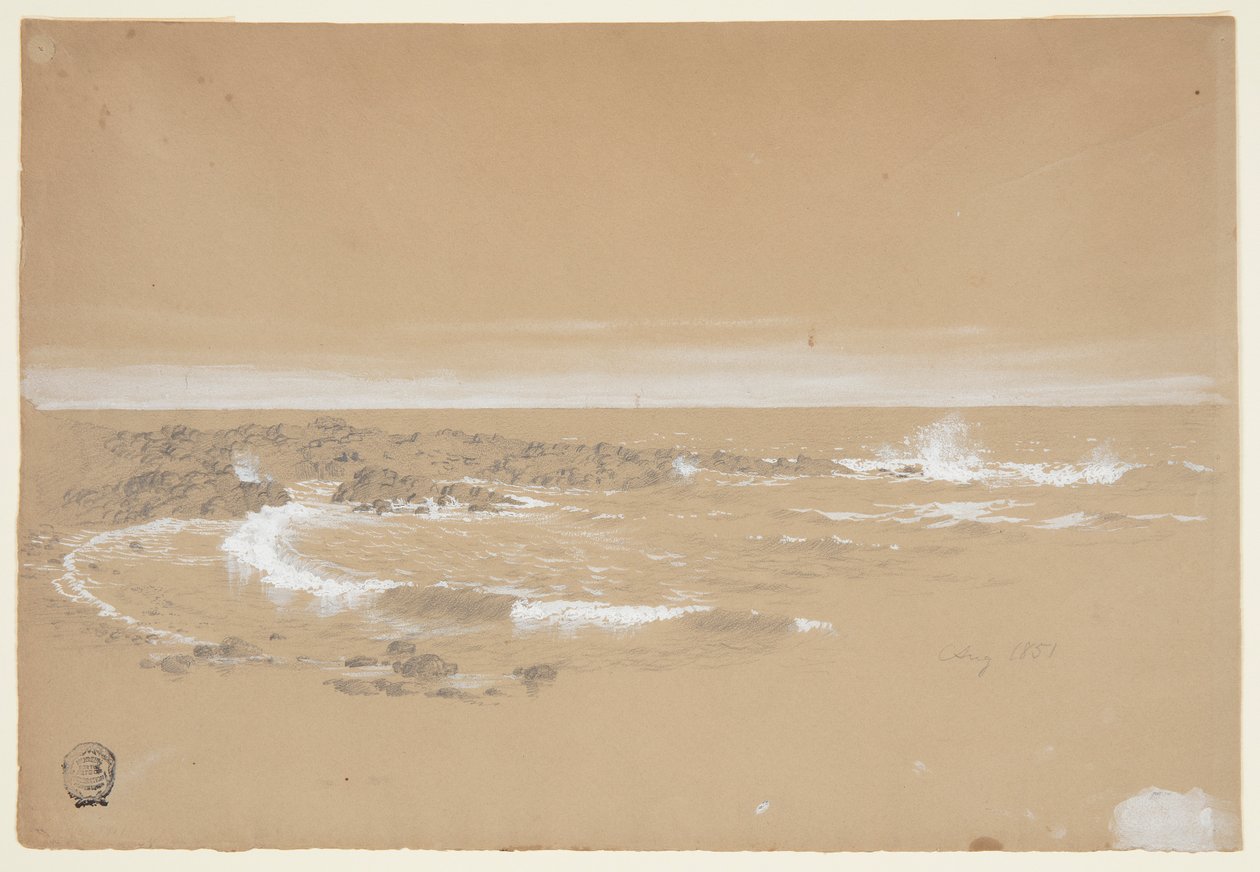 Rannikko, Grand Manan, Kanada tekijältä Frederic Edwin Church