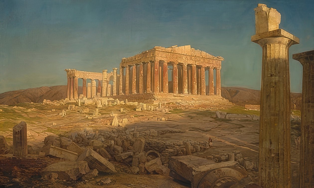 Δασ Παρθένων. 1871 tekijältä Frederic Edwin Church