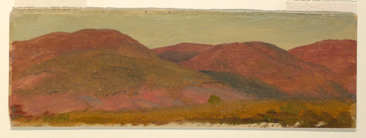 Piirros, Syksyinen maisema, n. 1870 tekijältä Frederic Edwin Church