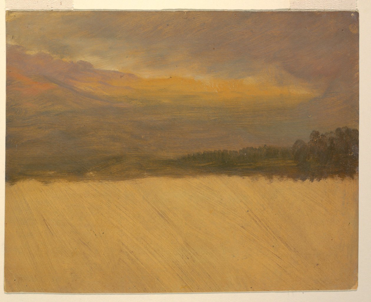 Piirros, Vuoristomaisema, 1860-70 tekijältä Frederic Edwin Church
