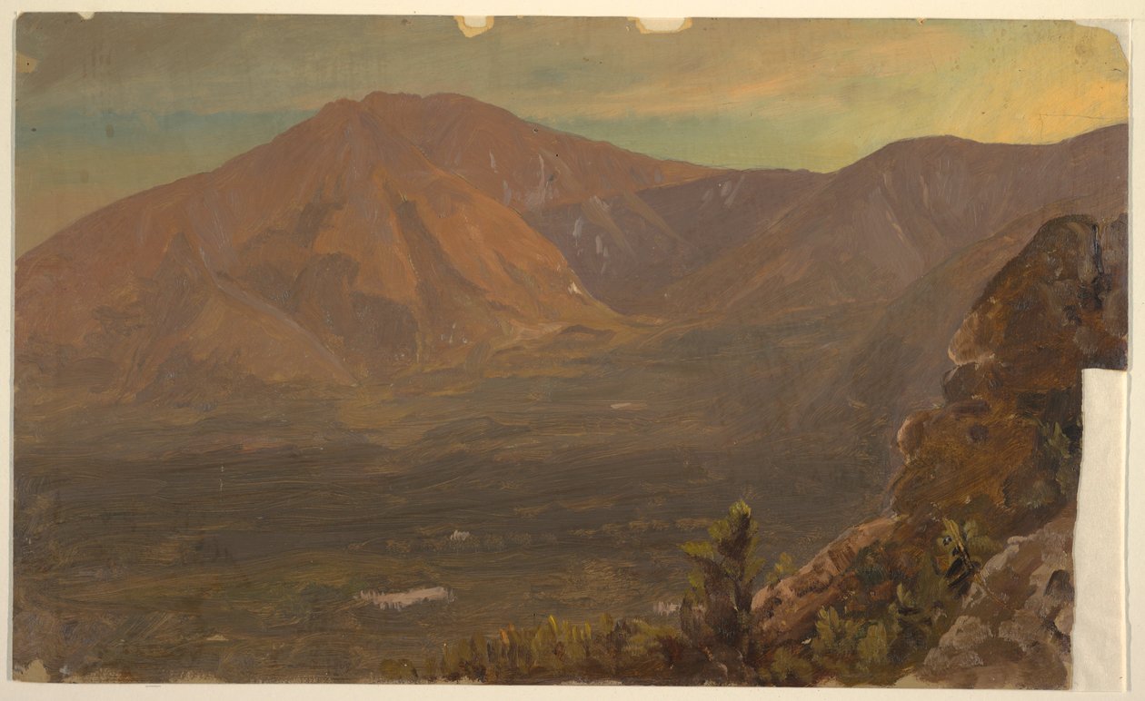 Piirros, Katahdin-vuori ja Turner, 1860-78. tekijältä Frederic Edwin Church
