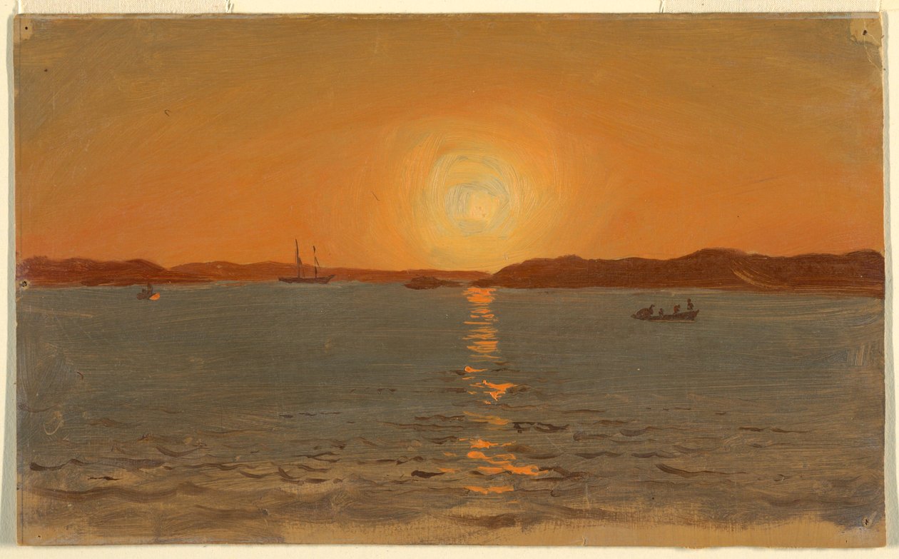 Piirros, Newfoundland, Kissapää, kesäkuu 1859. tekijältä Frederic Edwin Church