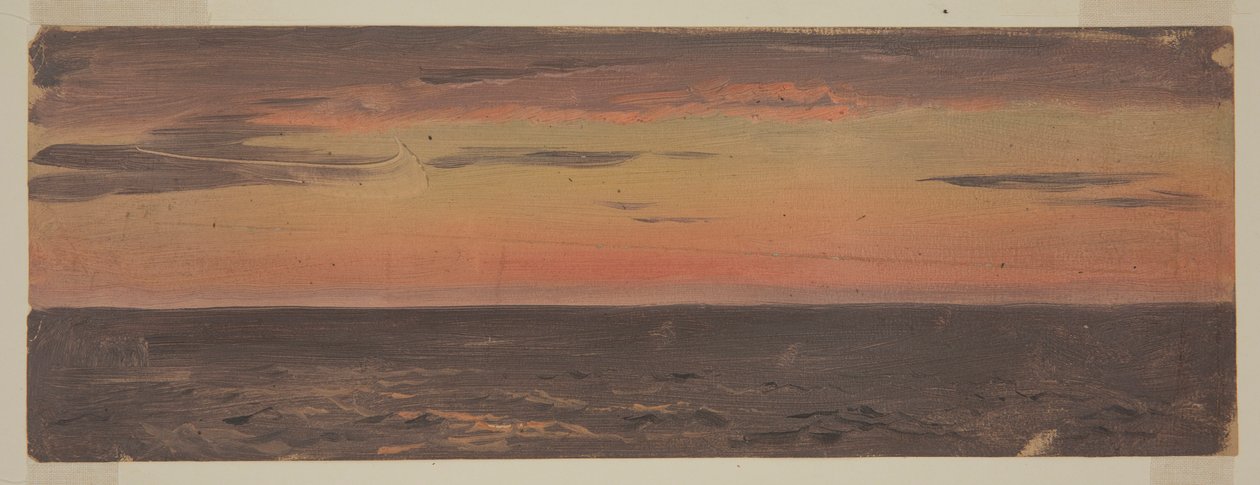 Piirros, merimaisema, kesäkuu 1859 tekijältä Frederic Edwin Church