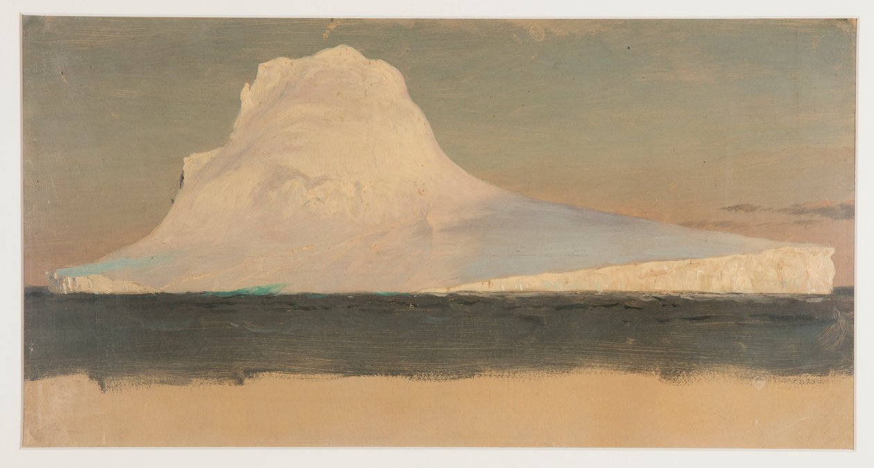 Kelluva jäävuori, labrador tekijältä Frederic Edwin Church