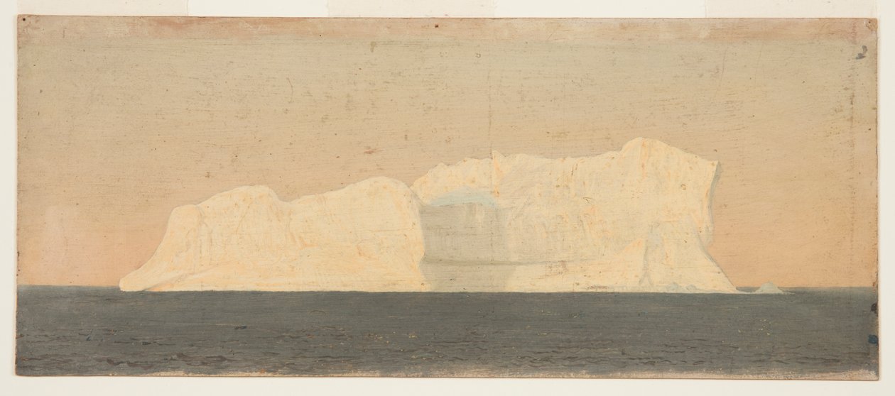 Kelluva jäävuori, labrador tekijältä Frederic Edwin Church
