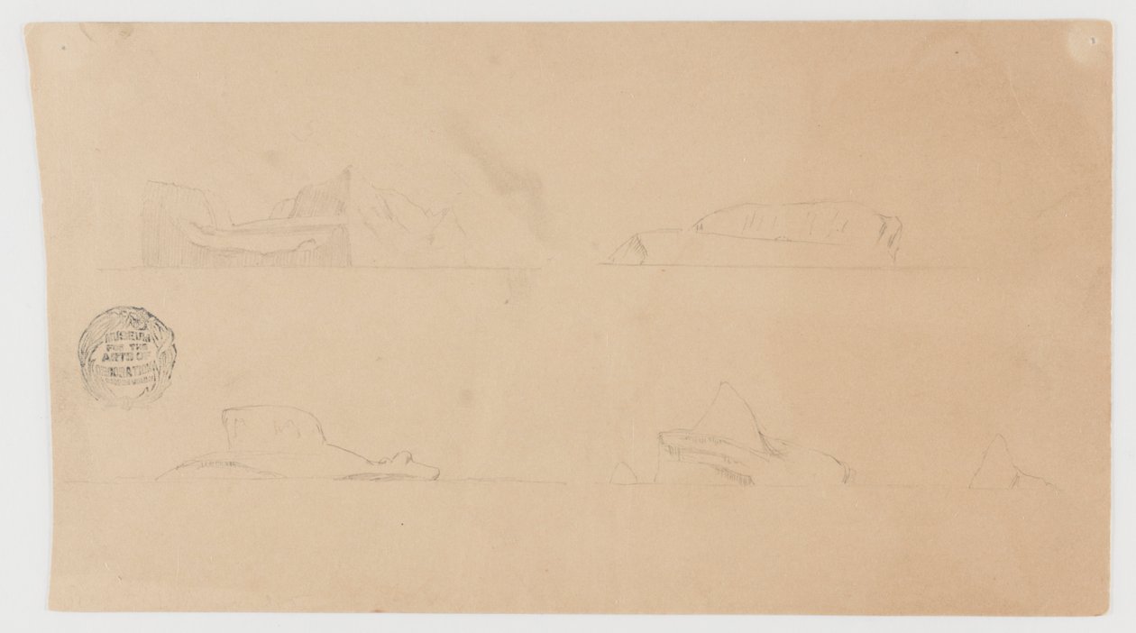 Kelluvat jäävuoret tekijältä Frederic Edwin Church