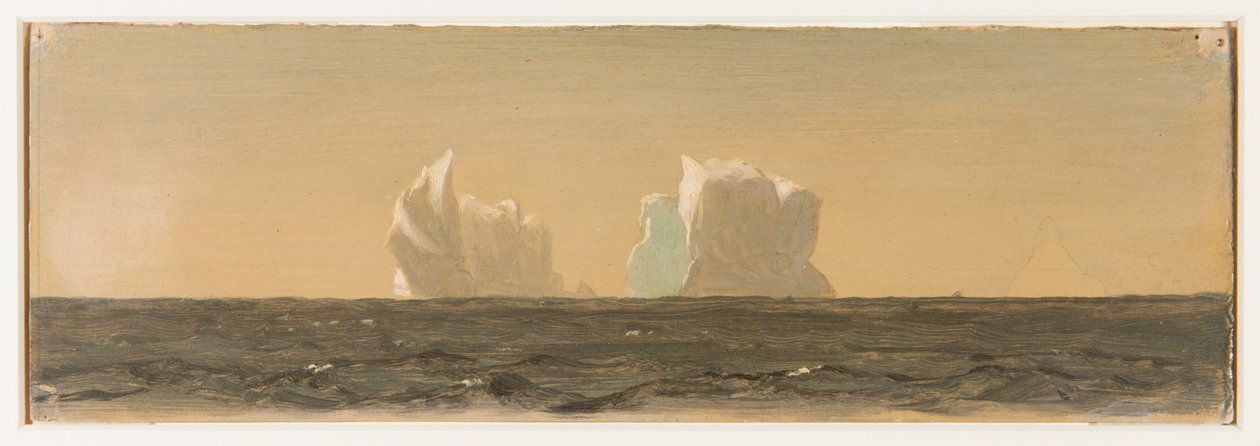 Kelluvat jäävuoret tekijältä Frederic Edwin Church